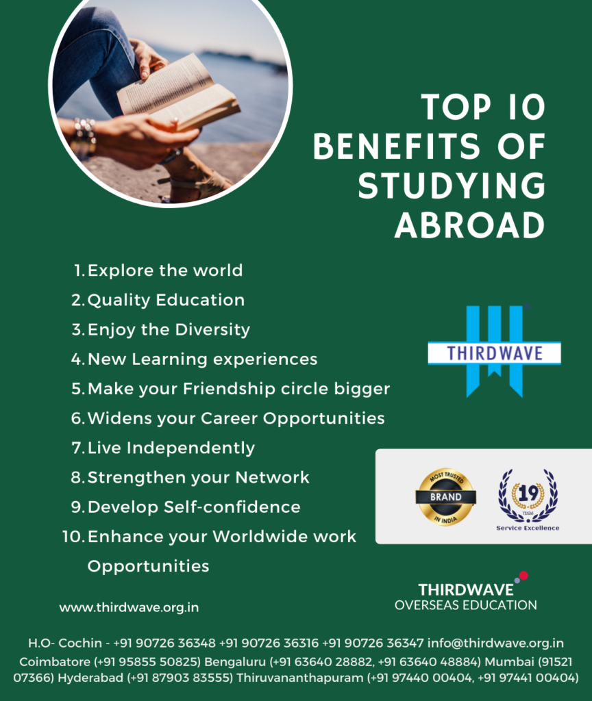 advantages of studying abroad essay ielts