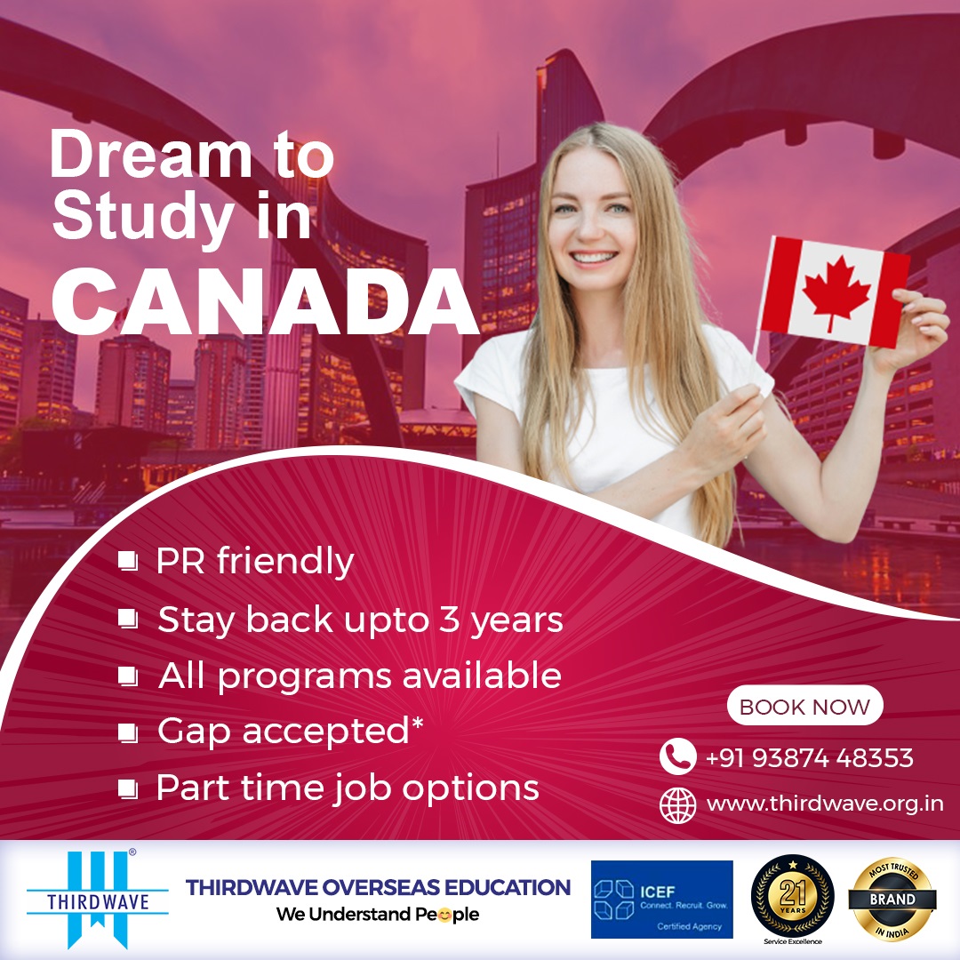 Study in Canada as an International Student - Thirdwave Overseas Education